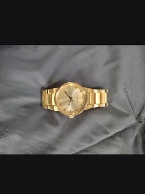 Nixon Gold-Tone Stainless Steel Bracelet Watch